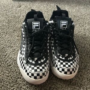 Fila Checkerboard Sneakers